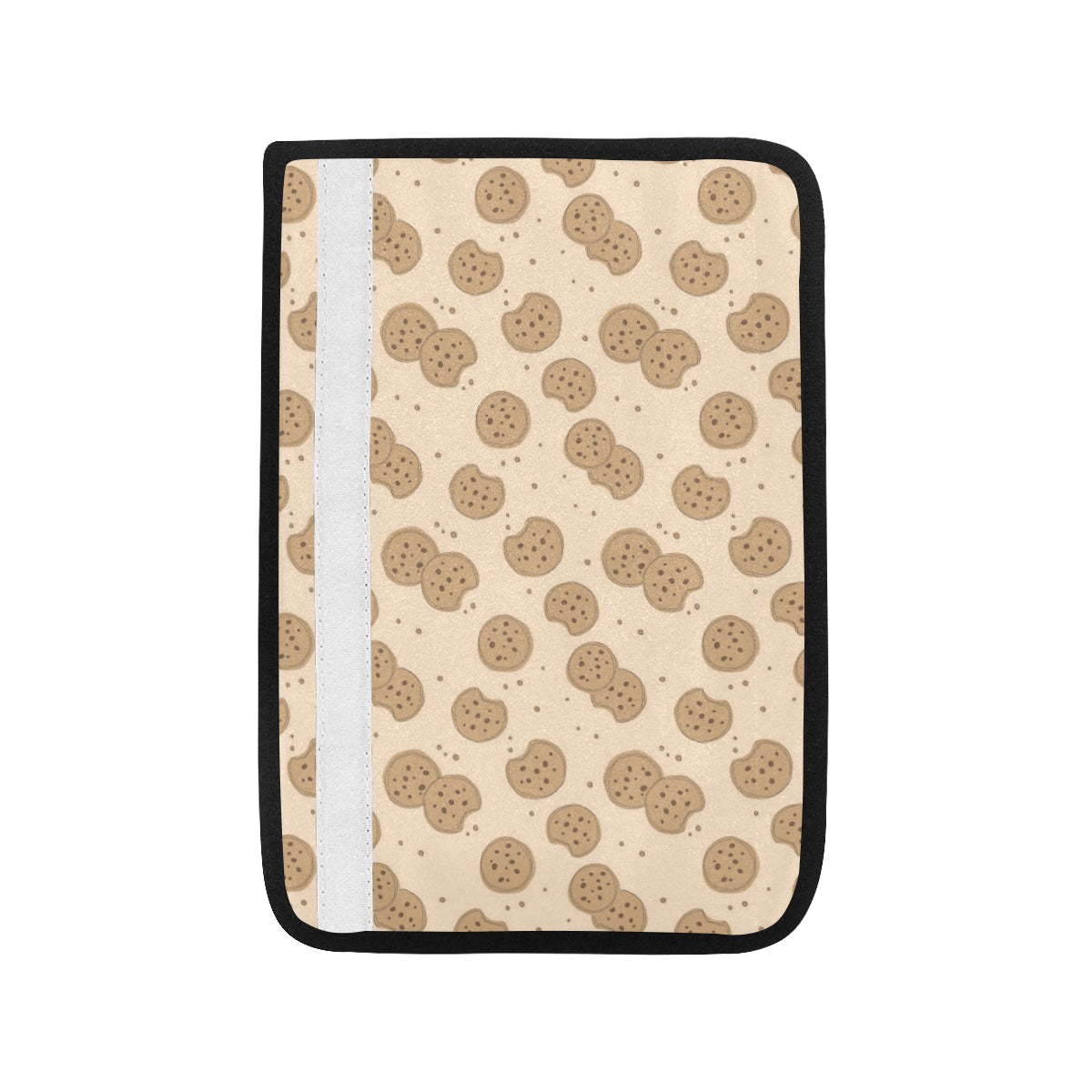 Biscuit Pattern Print Design 02 Car Seat Belt Cover