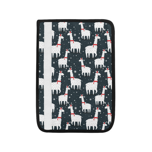 Alpaca Pattern Print Design 04 Car Seat Belt Cover