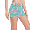 Rabbit Pattern Print Design RB05 Yoga Shorts