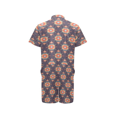 Tribal indians Aztec Men's Romper