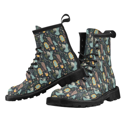 Creepy Print Design LKS303 Women's Boots