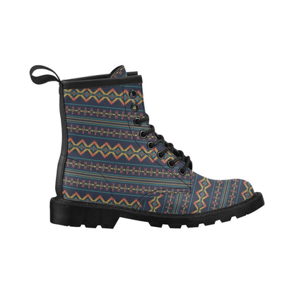 Southwest American Design Themed Print Women's Boots