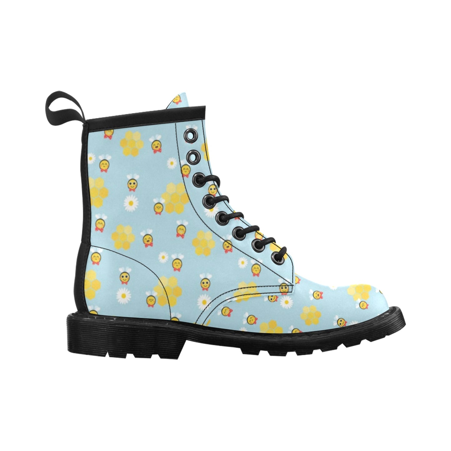 Bee Cute Print Design LKS304 Women's Boots