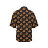 Poop Emoji Pattern Print Design A01 Women's Hawaiian Shirt