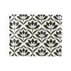 Lotus Pattern Print Men's ID Card Wallet