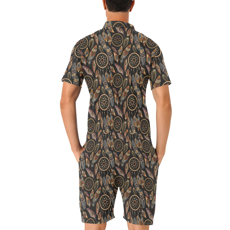 Dream catcher embroidered style Men's Romper