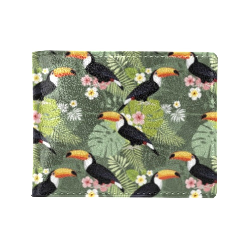 Toucan Print Design LKS304 Men's ID Card Wallet