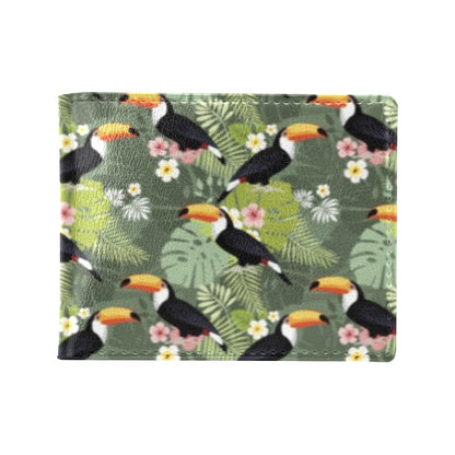 Toucan Print Design LKS304 Men's ID Card Wallet