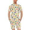 Angelfish Print Design LKS401 Men's Romper