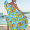 Sandwich Avocado Print Design LKS306 Beach Towel 32" x 71"