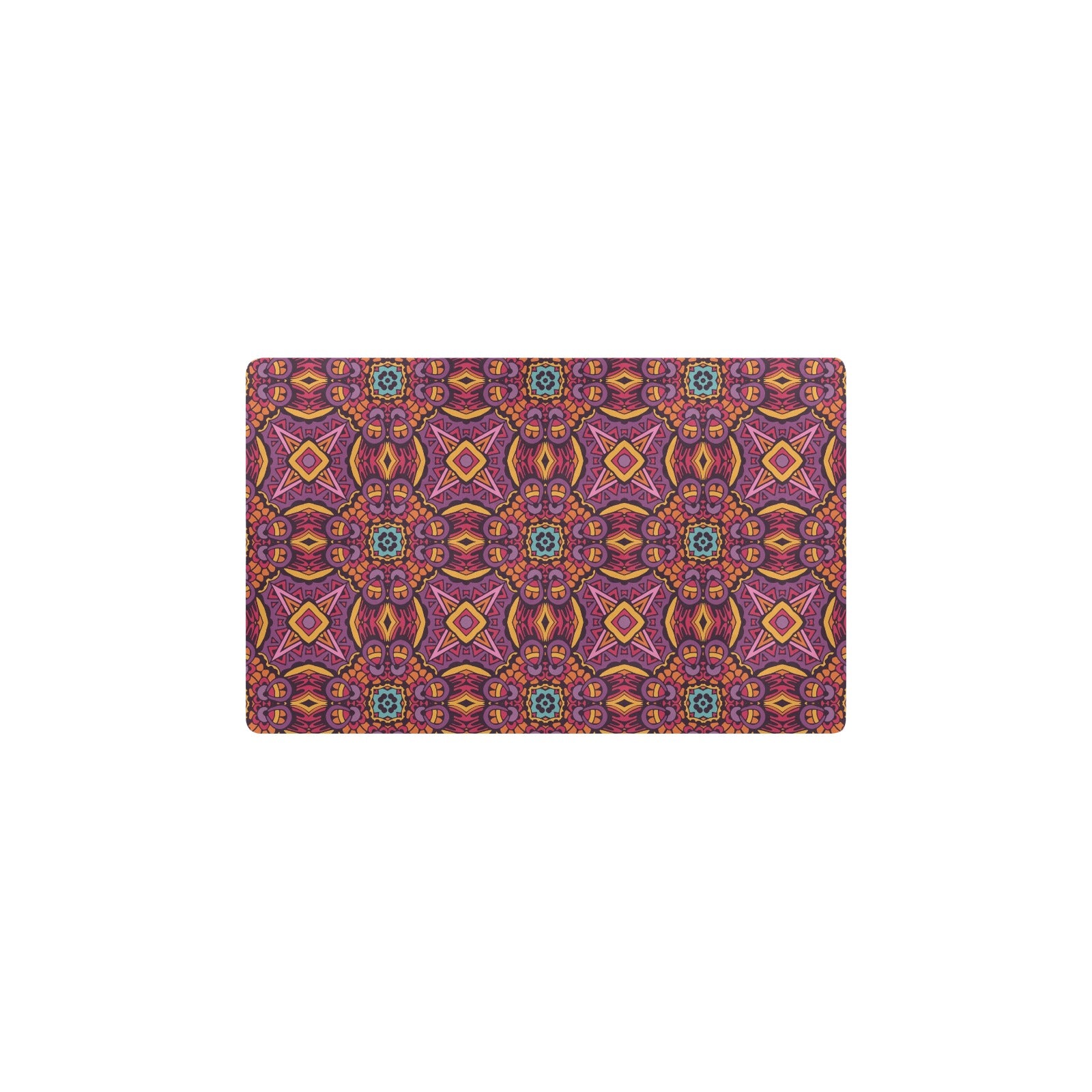 Bohemian Pattern Print Design 10 Kitchen Mat