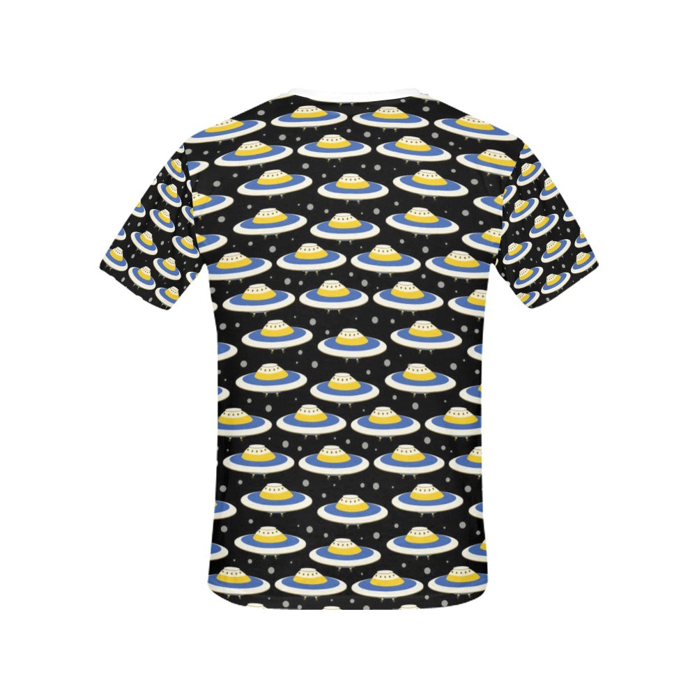 UFO Print Design LKS303 Women's  T-shirt