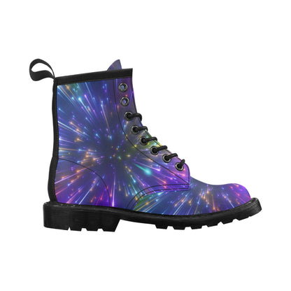 Celestial Rainbow Speed Light Women's Boots