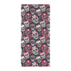 Sugar Skull Print Design LKS303 Beach Towel 32" x 71"