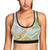 Gold Sweet Marble Sports Bra