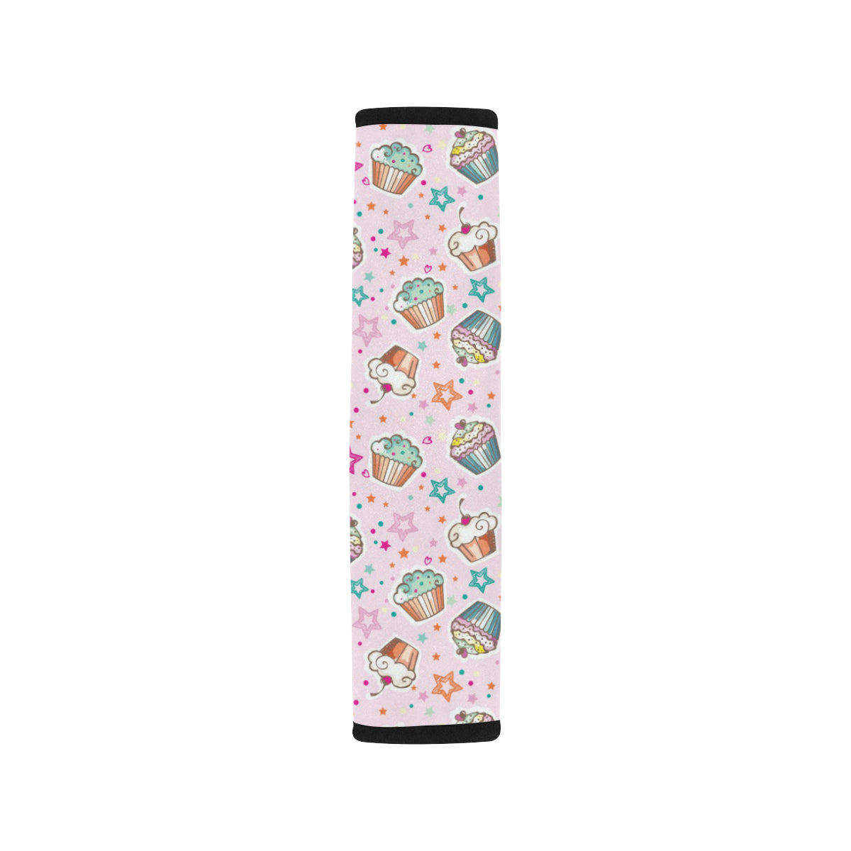 Cupcake Pattern Print Design CP03 Car Seat Belt Cover