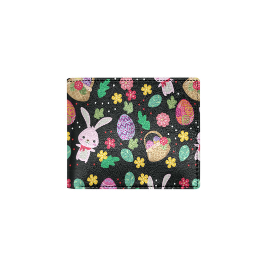 Easter Eggs Pattern Print Design RB05 Men's ID Card Wallet