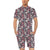 Sugar Skull Print Design LKS303 Men's Romper