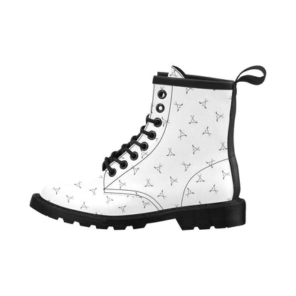 Hockey Print Design LKS304 Women's Boots