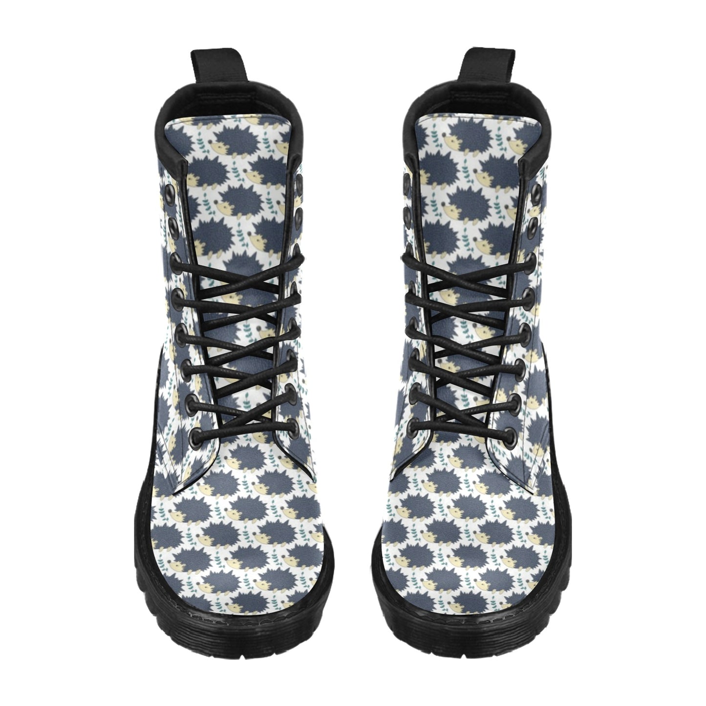 Hedgehog Print Design LKS401 Women's Boots
