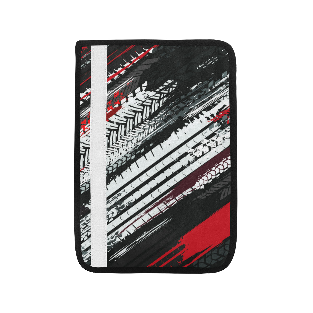 Racing Pattern Print Design A03 Car Seat Belt Cover