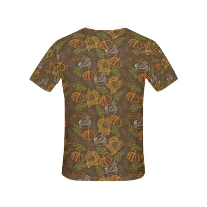 Thanksgiving Print Design LKS301 Women's  T-shirt
