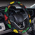 Chakra Pattern Print Design 01 Steering Wheel Cover with Elastic Edge