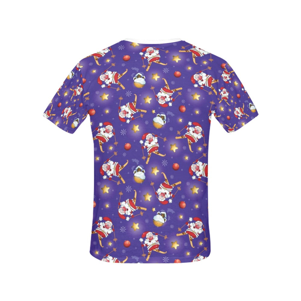 Ski Print Design LKS308 Women's  T-shirt