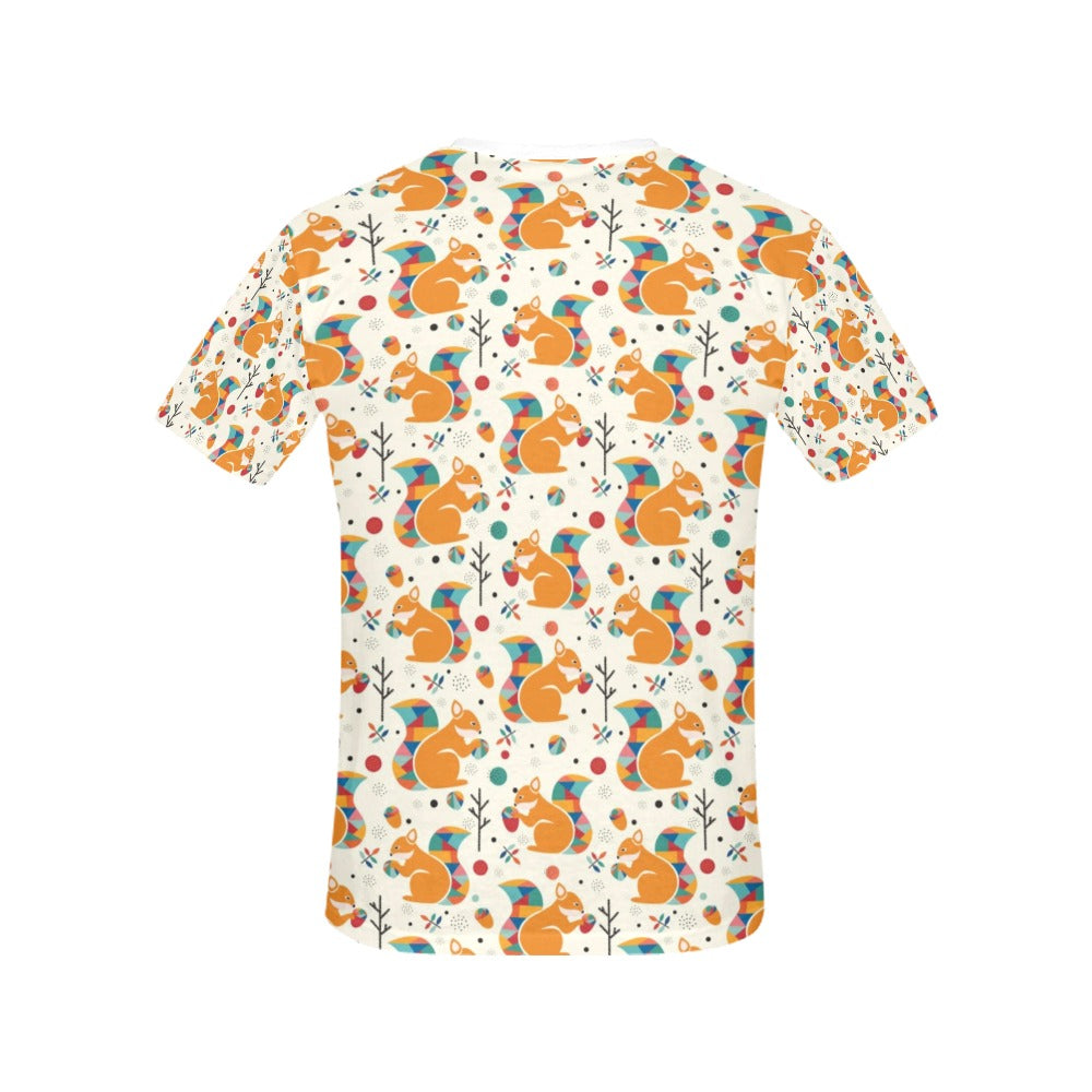 Squirrel Print Design LKS304 Women's  T-shirt