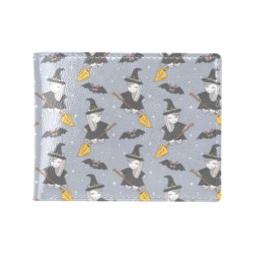 Witch Print Design LKS307 Men's ID Card Wallet