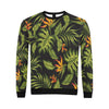 Bird Of Paradise Pattern Print Design BOP013 Men Long Sleeve Sweatshirt