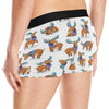 Moose Cute Pattern Print Design 01 Men's Boxer Briefs