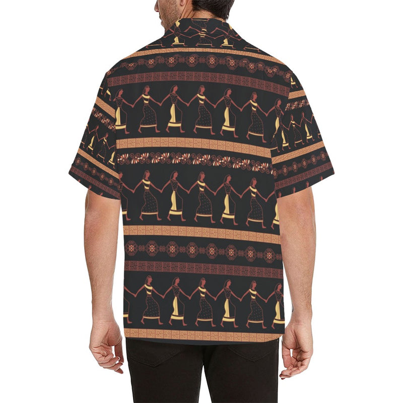 Ancient Greek Human Print Design LKS306 Men's Hawaiian Shirt