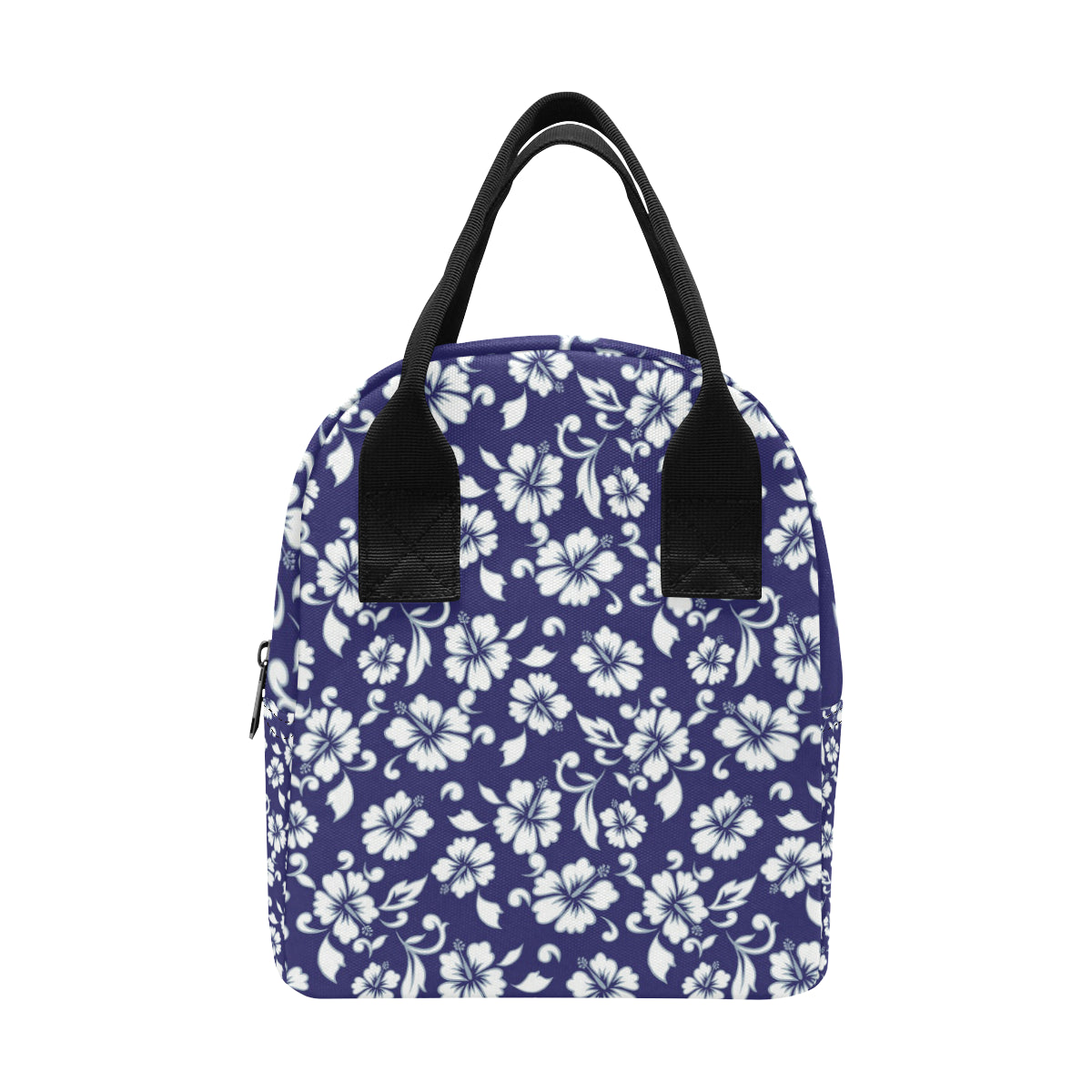 Hibiscus Pattern Print Design HB010 Insulated Lunch Bag