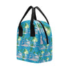 Palm Tree Beach Insulated Lunch Bag