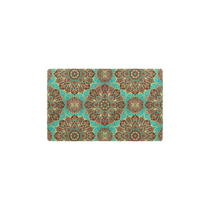 Medallion Pattern Print Design 02 Kitchen Mat