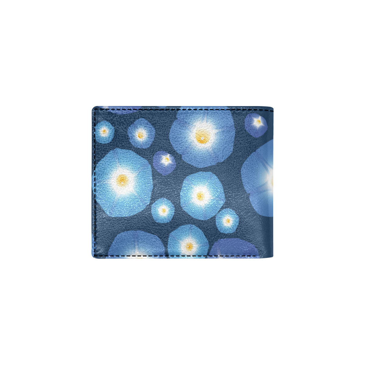 Morning Glory Pattern Print Design 02 Men's ID Card Wallet