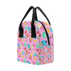 Cupcake Pattern Print Design CP05 Insulated Lunch Bag