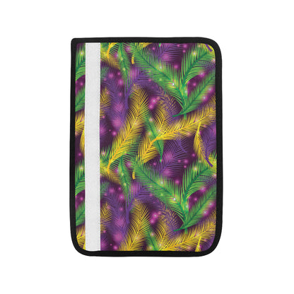 Mardi Gras Pattern Print Design 09 Car Seat Belt Cover