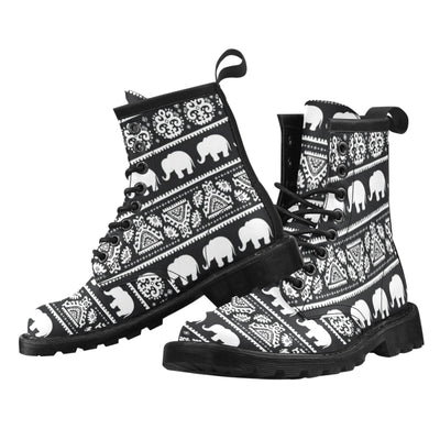 Elephant Pattern Women's Boots