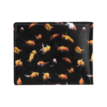 Goldfish Print Design LKS402 Men's ID Card Wallet