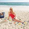 Angelfish Print Design LKS401 Beach Towel 32" x 71"