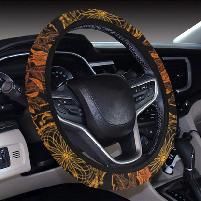 Dream catcher Sun and Moon Steering Wheel Cover with Elastic Edge