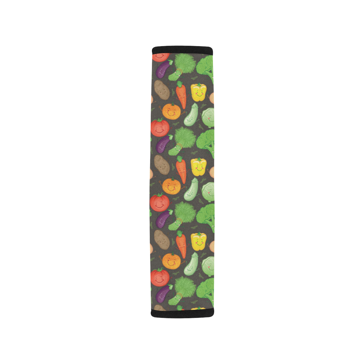 Vegan Funny Themed Design Print Car Seat Belt Cover