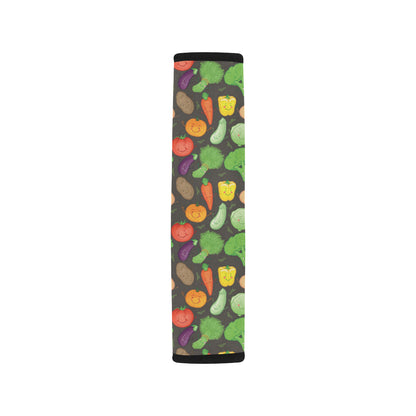 Vegan Funny Themed Design Print Car Seat Belt Cover