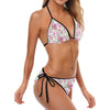 Peony Pattern Print Design PE011 Bikini