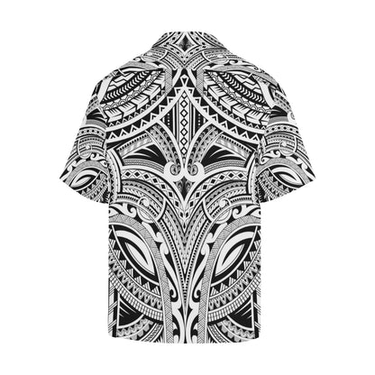 Maori Pattern Print Design 06 Men's Hawaiian Shirt