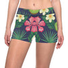 Tropical Fruits Pattern Print Design TF05 Yoga Shorts