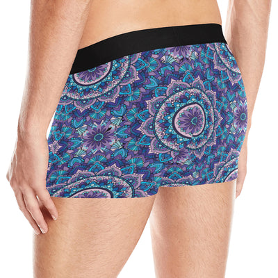 Mandala Pattern Print Design 04 Men's Boxer Briefs