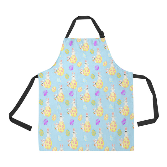 Easter Eggs Pattern Print Design RB015 Apron with Pocket